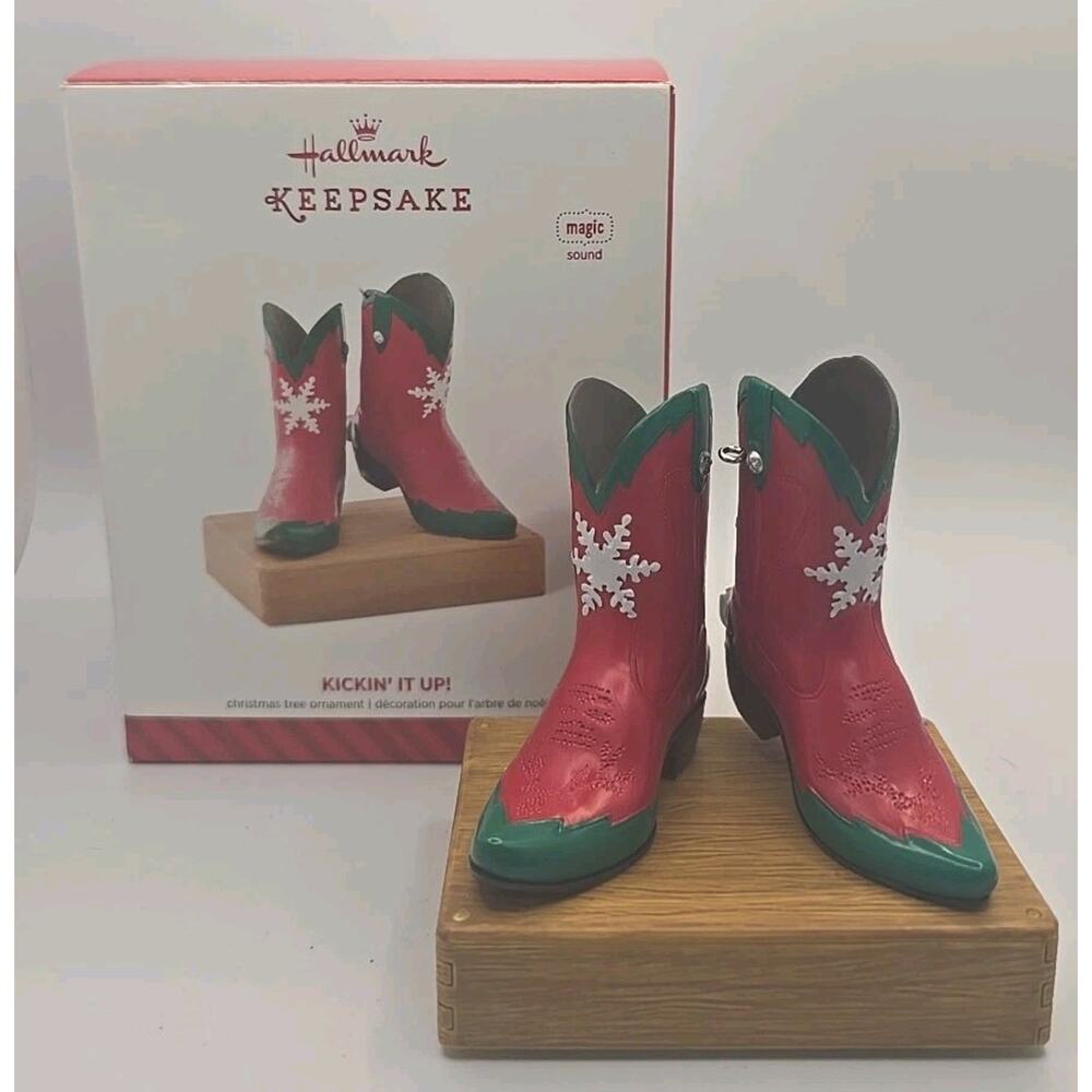 2014 Hallmark Ornament Kickin' It Up Magic Sound Works U64